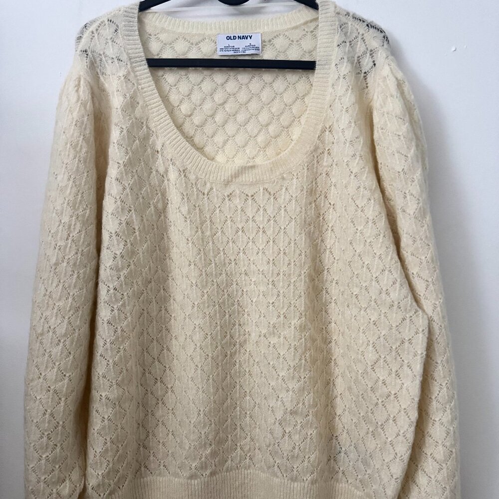 Pointelle Sweater